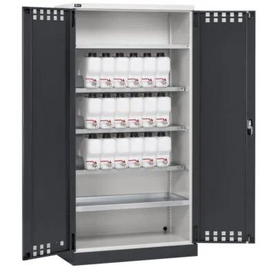 Perfom cabinet for oil canisters